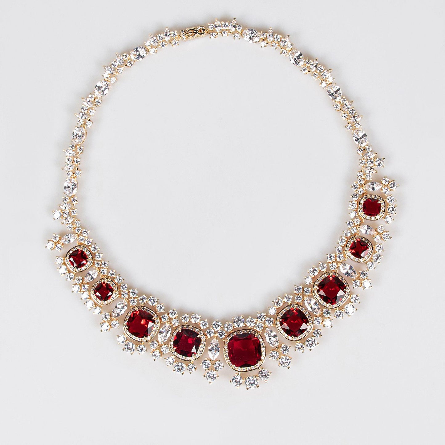 Noble luxury necklace jewelry bridal banquet set set with AAA zircon jewelry set women