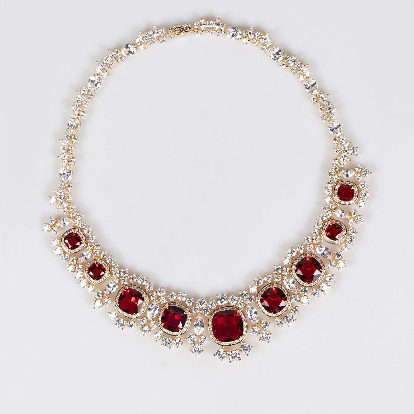Noble luxury necklace jewelry bridal banquet set set with AAA zircon jewelry set women